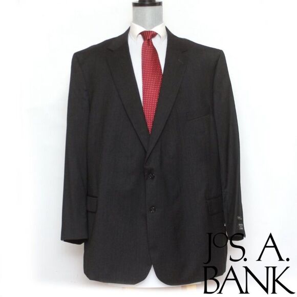 Jos.A.Bank Tailored Fit Suit Separates Jacket Men’s 44 Long/38 Waist 100% Wool - Picture 1 of 9